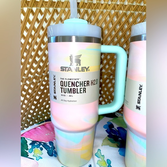Stanley Other - BRAND NEW Stanley Clean Slate - Warm Serene Brushstroke Tumbler - 30 oz 💕